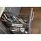 Hardware Resources 8" Black Nickel STORAGE WITH STYLE Metal "No Wiggle" Soft-close Utensil Base Pullout SWS-UBPO8BN - alternate 2